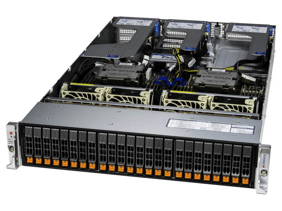 Supermicro AS-2125HS-TNR EPYC server